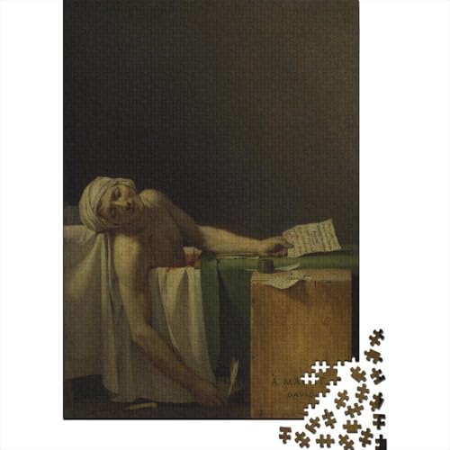 Jacques-Louis David Holz Puzzle 1000 Teile Für Erwachsene, Weltberühmte Gemälde Impossible Puzzles, Farbenfrohes Legespiel, Geschicklichkeitsspiel Für Die Ganze Familie, Gemälde Puzzle von XCOFG