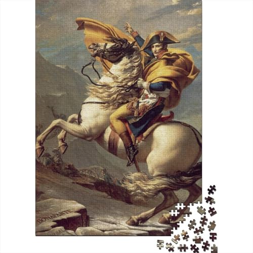 Jacques-Louis David Museums 1000 Teile Puzzle Für Teenager Erwachsene, Gemälde Holz Puzzle, Lustige Weltberühmte Gemälde Puzzles Piele, Impossible Puzzlespiel Für Die Ganze Familie von XCOFG