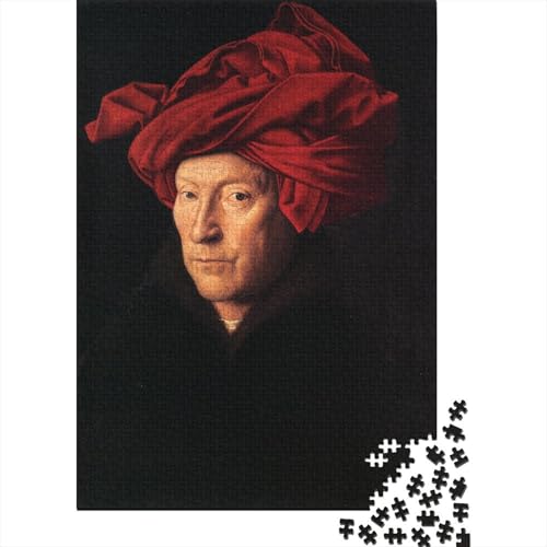 Jan Van Eyck Fine Art 1000 Stück Puzzle Für Erwachsene Puzzlespiel 1000 Teile Große Gemälde Puzzles Lernspiel Spielzeug Geschenk Für Die Wanddekoration von XCOFG