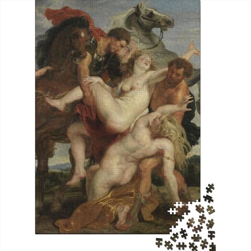 Peter Paul Rubens Puzzle Spiel 1000 Teile Weltberühmte Gemälde Puzzlespiel Für Erwachsene, Gemälde Impossible Puzzles, Fine Art Holzpuzzle, Puzzler 1000 Pcs von XCOFG