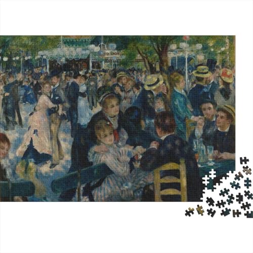 Pierre-Auguste Renoir Puzzle Spiel 1000 Teile Kunst Puzzlespiel Für Erwachsene, Gemälde Impossible Puzzles, Museums Holzpuzzle, Puzzler 1000 Pcs von XCOFG