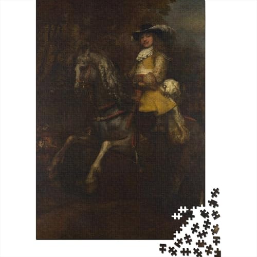 Rembrandt Holz Puzzle Weltberühmte Gemälde, 1000 Teile Gemälde Puzzles, Puzzlespiel Museums, Lernspiel Herausforderung Spielzeug Tolles Geschenk, Übung Für Den Geist von XCOFG