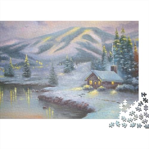 Thomas Kinkade Holz Puzzle 1000 Tabletten, Dekomprimierung Lernspielzeug Ölmalerei Puzzles, Exquisite Kunst Puzzlespiel, Jungen Und Mädchen Weltberühmte Gemälde Puzzles Thomas Kinkade Holz Puzzle 1000 Tabletten, Dekomprimierung Lernspielzeug Ölmalerei Puzzles, Exquisite Kunst Puzzlespiel, Jungen Und Mädchen Weltberühmte Gemälde Puzzles von XCOFG