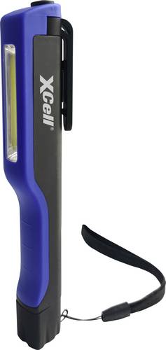 XCell 149197 Pro Penlight batteriebetrieben COB LED 167mm Blau, Schwarz von XCell