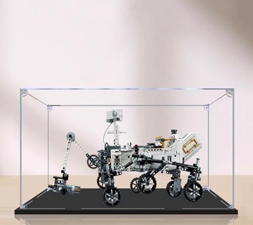 Acryl-Displaybox für Lego 42158 Mars Rover Protection Collection Design, Geschenk-Staub-Aufbewahrungs-Organizer, Displaybox (ohne Baustein-Modell) (2 mm) von XDHVBES