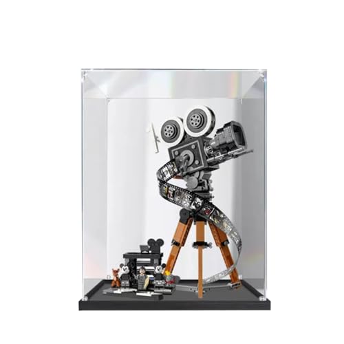 Geeignet für Lego 43230 Camera Racing Acryl transparente Displaybox Modell, stabile und staubdichte Aufbewahrungsbox (nur Displaybox, Modell nicht im Lieferumfang enthalten) (2 mm) von XDHVBES