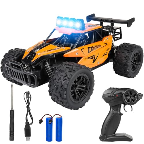 XEERUN Ferngesteuertes Auto, 1:16 Rc Auto Monstertruck, 2.4ghz Rc Car 20km/H Rc Truck 2wd LKW Spielzeug Mit Vierfarbiges LED Geschenk XEERUN Ferngesteuertes Auto, 1:16 Rc Auto Monstertruck, 2.4ghz Rc Car 20km/H Rc Truck 2wd LKW Spielzeug Mit Vierfarbiges LED Geschenk von XEERUN