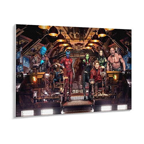 Puzzle 1000 Teile Holz Montage Bild,Guardians of The Galaxy Puzzle,Erwachsene Spiele Lernspielzeug（75x50cm）-Q-191 von XENITE