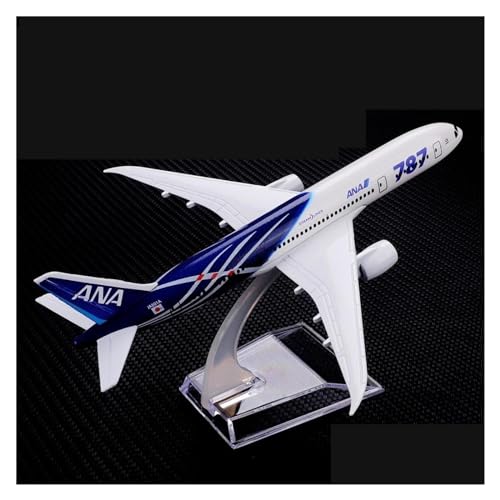 XENITE Ferngesteuertes Flugzeug Metallflugzeugmodell 1:400 16 cm Boeing 787 Prototyp Metallnachbildung Legierungsmaterial Luftfahrt Kinderspielzeug(B) von XENITE