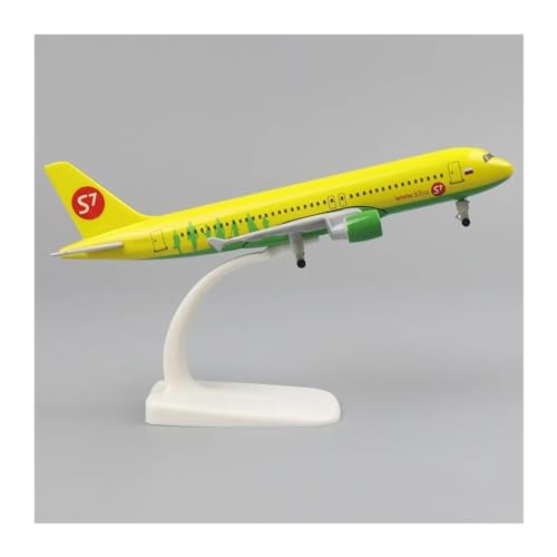 XENITE Ferngesteuertes Flugzeug Metallflugzeugmodell 20 cm 1:400 Vietjet A320 Mit Fahrwerk Ornamente Kinderspielzeug Jungen Geschenke(J) von XENITE