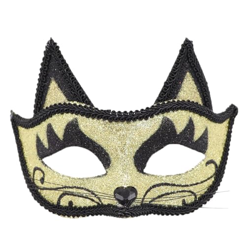 XEYYHAS Maskerade Party Tanzkostüm Maske Halloween Halbgesichtsmaske Dekorationen Halloween Maske Festival Karneval Maske Halbgesichtsmaske Cosplays Maske Maskerade Ball Maske Aufführungen Maske von XEYYHAS