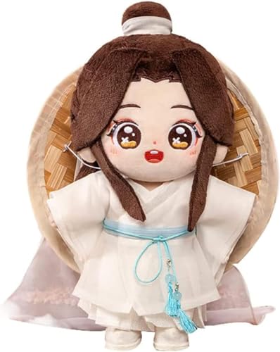 XFApreal Großmeister der Dämonischen Kultivierung Wei wu Xian Plüschpuppe Mo Dao Zu Shi Yilin Laozu Figur Puppe Puppen & Zubehör (19,8 cm, Xie Lian) von XFApreal