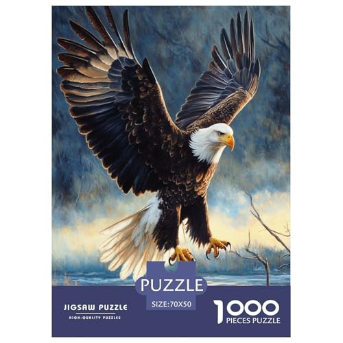 Adler Puzzle 1000 Teile Schwer Puzzle Spielzeug Lernspiel Impossible Herausforderung Spielzeug Für Erwachsene Und Kinder Ab 12 Jahren 70x50cm/1000pcs Adler Puzzle 1000 Teile Schwer Puzzle Spielzeug Lernspiel Impossible Herausforderung Spielzeug Für Erwachsene Und Kinder Ab 12 Jahren 70x50cm/1000pcs von XFKLYNVCJ