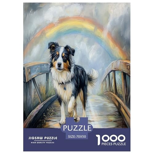 Australischer Schäfer Puzzles 1000 Teile Schwer Puzzle Spielzeug Lernspiel Impossible Herausforderung Spielzeug Für Erwachsene Kinder 70x50cm/1000pcs Australischer Schäfer Puzzles 1000 Teile Schwer Puzzle Spielzeug Lernspiel Impossible Herausforderung Spielzeug Für Erwachsene Kinder 70x50cm/1000pcs von XFKLYNVCJ