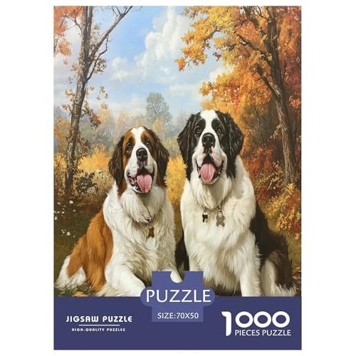 BAdler Dogs Puzzle 1000 Teile Schwer Puzzle Spielzeug Pädagogisches Spiel Impossible Herausforderungsspielzeug Für Erwachsene Und Kinder in Bewährter 70x50cm/1000pcs BAdler Dogs Puzzle 1000 Teile Schwer Puzzle Spielzeug Pädagogisches Spiel Impossible Herausforderungsspielzeug Für Erwachsene Und Kinder in Bewährter 70x50cm/1000pcs von XFKLYNVCJ