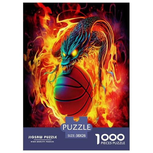 Basketball Puzzle 1000-teilige Schwer Puzzle Spielzeug Lernspiel Impossible Herausforderungsspielzeug Für Erwachsene Kinder 38x26cm/1000pcs Basketball Puzzle 1000-teilige Schwer Puzzle Spielzeug Lernspiel Impossible Herausforderungsspielzeug Für Erwachsene Kinder 38x26cm/1000pcs von XFKLYNVCJ