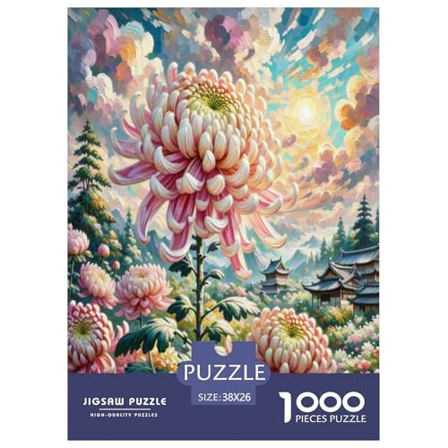 Chrysanthemen Puzzles 1000 Teile Schwer Puzzle Spielzeug Lernspiel Impossible Herausforderung Spielzeug Für Erwachsene Kinder 38x26cm/1000pcs Chrysanthemen Puzzles 1000 Teile Schwer Puzzle Spielzeug Lernspiel Impossible Herausforderung Spielzeug Für Erwachsene Kinder 38x26cm/1000pcs von XFKLYNVCJ