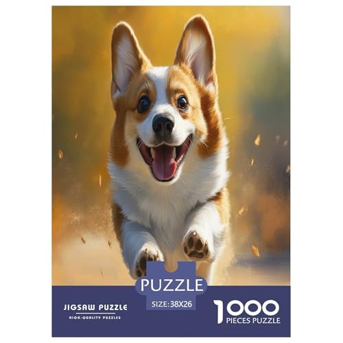 Corgi Puzzle 1000-teilige Schwer Puzzle Spielzeug Lernspiel Impossible Herausforderungsspielzeug Für Erwachsene Kinder 38x26cm/1000pcs Corgi Puzzle 1000-teilige Schwer Puzzle Spielzeug Lernspiel Impossible Herausforderungsspielzeug Für Erwachsene Kinder 38x26cm/1000pcs von XFKLYNVCJ