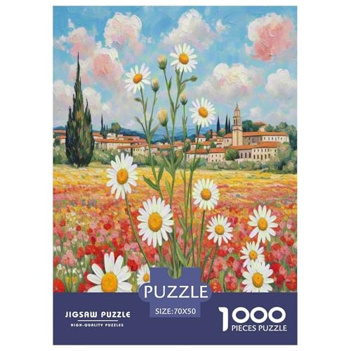 Daisy Puzzle 1000 Teile Schwer Puzzle Spielzeug Pädagogisches Spiel Impossible Herausforderungsspielzeug Für Erwachsene Und Kinder Ab 14 Jahren 70x50cm/1000pcs Daisy Puzzle 1000 Teile Schwer Puzzle Spielzeug Pädagogisches Spiel Impossible Herausforderungsspielzeug Für Erwachsene Und Kinder Ab 14 Jahren 70x50cm/1000pcs von XFKLYNVCJ