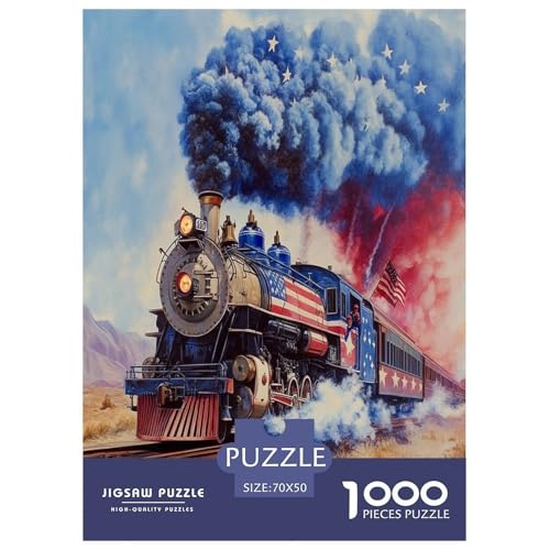 Dampfzug Puzzle 1000 Teile Schwer Puzzle Spielzeug Lernspiel Impossible Herausforderungsspielzeug Für Erwachsene Und Kinder Ab 12 Jahren 70x50cm/1000pcs Dampfzug Puzzle 1000 Teile Schwer Puzzle Spielzeug Lernspiel Impossible Herausforderungsspielzeug Für Erwachsene Und Kinder Ab 12 Jahren 70x50cm/1000pcs von XFKLYNVCJ