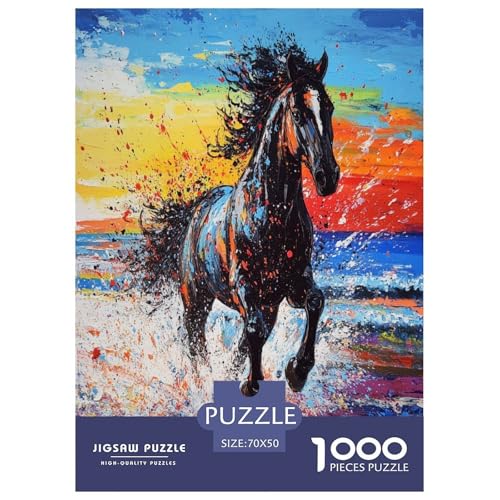 Fine Pferd Puzzles 1000 Teile Schwer Puzzle Spielzeug Lernspiel Impossible Herausforderungsspielzeug Für Erwachsene Kinder 70x50cm/1000pcs Fine Pferd Puzzles 1000 Teile Schwer Puzzle Spielzeug Lernspiel Impossible Herausforderungsspielzeug Für Erwachsene Kinder 70x50cm/1000pcs von XFKLYNVCJ