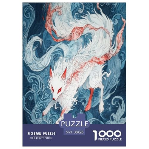 Fox Puzzle 1000-teilige Schwer Puzzle Spielzeug Lernspiel Impossible Herausforderung Spielzeug Für Erwachsene Und Kinder Ab 14 Jahren 38x26cm/1000pcs Fox Puzzle 1000-teilige Schwer Puzzle Spielzeug Lernspiel Impossible Herausforderung Spielzeug Für Erwachsene Und Kinder Ab 14 Jahren 38x26cm/1000pcs von XFKLYNVCJ