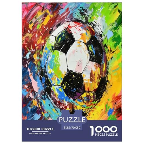 Fußball Puzzles 1000 Teile Schwer Puzzle Spielzeug Pädagogisches Spiel Impossible Herausforderungsspielzeug Für Erwachsene Und Kinder Ab 14 Jahren 70x50cm/1000pcs Fußball Puzzles 1000 Teile Schwer Puzzle Spielzeug Pädagogisches Spiel Impossible Herausforderungsspielzeug Für Erwachsene Und Kinder Ab 14 Jahren 70x50cm/1000pcs von XFKLYNVCJ