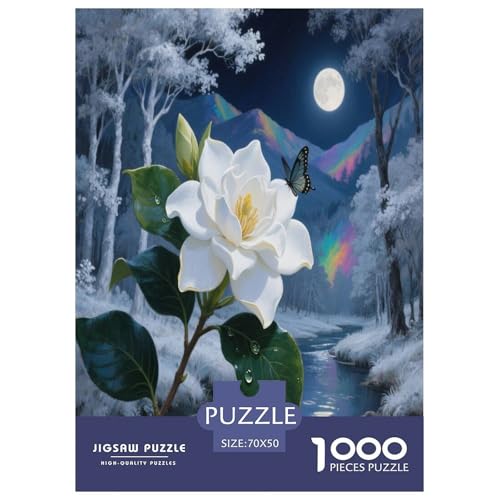 Gardenien Puzzles 1000 Teile Schwer Puzzle Spielzeug Pädagogisches Spiel Impossible Herausforderungsspielzeug Für Erwachsene Kinder 70x50cm/1000pcs Gardenien Puzzles 1000 Teile Schwer Puzzle Spielzeug Pädagogisches Spiel Impossible Herausforderungsspielzeug Für Erwachsene Kinder 70x50cm/1000pcs von XFKLYNVCJ