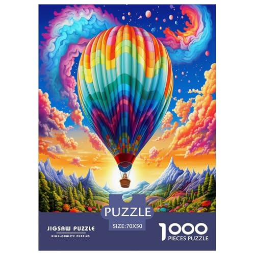 Heißluftballon Puzzle 1000 Teile Schwer Puzzle Spielzeug Lernspiel Impossible Herausforderungsspielzeug Für Erwachsene Kinder 70x50cm/1000pcs Heißluftballon Puzzle 1000 Teile Schwer Puzzle Spielzeug Lernspiel Impossible Herausforderungsspielzeug Für Erwachsene Kinder 70x50cm/1000pcs von XFKLYNVCJ