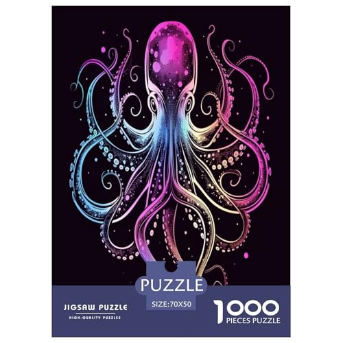 Octopus Puzzles 1000 Teile Schwer Puzzle Spielzeug Lernspiel Impossible Herausforderungsspielzeug Für Erwachsene Kinder 70x50cm/1000pcs Octopus Puzzles 1000 Teile Schwer Puzzle Spielzeug Lernspiel Impossible Herausforderungsspielzeug Für Erwachsene Kinder 70x50cm/1000pcs von XFKLYNVCJ