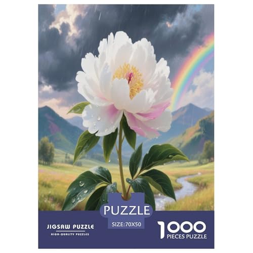 Peony Puzzle 1000-teilige Schwer Puzzle Spielzeug Lernspiel Impossible Herausforderungsspielzeug Für Erwachsene Kinder 70x50cm/1000pcs Peony Puzzle 1000-teilige Schwer Puzzle Spielzeug Lernspiel Impossible Herausforderungsspielzeug Für Erwachsene Kinder 70x50cm/1000pcs von XFKLYNVCJ