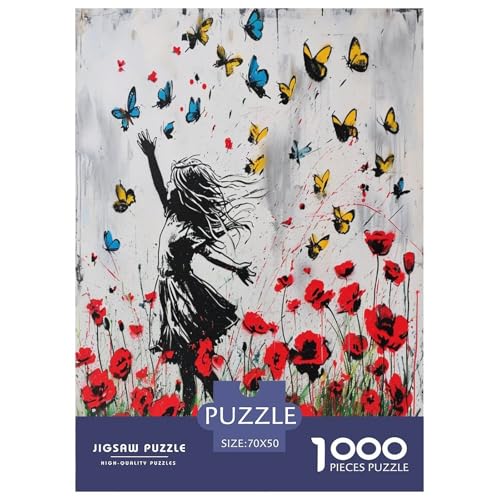 Schmetterling Puzzles 1000-teilige Schwer Puzzle Spielzeug Lernspiel Impossible Herausforderungsspielzeug Für Erwachsene Kinder 70x50cm/1000pcs Schmetterling Puzzles 1000-teilige Schwer Puzzle Spielzeug Lernspiel Impossible Herausforderungsspielzeug Für Erwachsene Kinder 70x50cm/1000pcs von XFKLYNVCJ