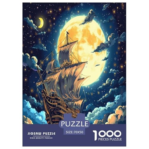 Segelboot Puzzle 1000 Teile Schwer Puzzle Spielzeug Lernspiel Impossible Herausforderung Spielzeug Für Erwachsene Kinder 70x50cm/1000pcs Segelboot Puzzle 1000 Teile Schwer Puzzle Spielzeug Lernspiel Impossible Herausforderung Spielzeug Für Erwachsene Kinder 70x50cm/1000pcs von XFKLYNVCJ