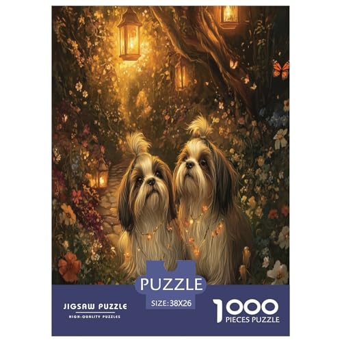 Shih Tzu Puzzles 1000 Teile Schwer Puzzle Spielzeug Lernspiel Impossible Herausforderung Spielzeug Für Erwachsene Kinder 38x26cm/1000pcs Shih Tzu Puzzles 1000 Teile Schwer Puzzle Spielzeug Lernspiel Impossible Herausforderung Spielzeug Für Erwachsene Kinder 38x26cm/1000pcs von XFKLYNVCJ
