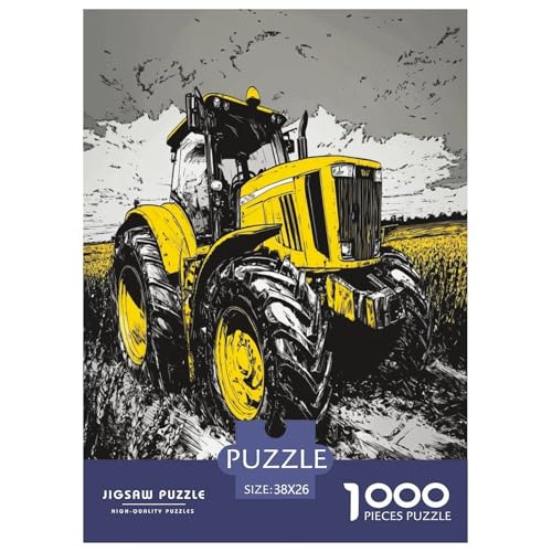 Traktor Puzzle 1000-teilige Schwer Puzzle Spielzeug Lernspiel Impossible Herausforderungsspielzeug Für Erwachsene Und Kinder Ab 12 Jahren 38x26cm/1000pcs Traktor Puzzle 1000-teilige Schwer Puzzle Spielzeug Lernspiel Impossible Herausforderungsspielzeug Für Erwachsene Und Kinder Ab 12 Jahren 38x26cm/1000pcs von XFKLYNVCJ