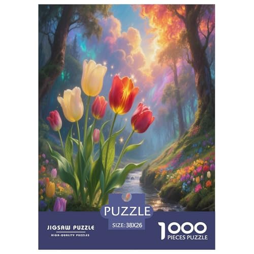 Tulpen Puzzle 1000 Teile Schwer Puzzle Spielzeug Lernspiel Impossible Herausforderungsspielzeug Für Erwachsene Kinder 38x26cm/1000pcs Tulpen Puzzle 1000 Teile Schwer Puzzle Spielzeug Lernspiel Impossible Herausforderungsspielzeug Für Erwachsene Kinder 38x26cm/1000pcs von XFKLYNVCJ