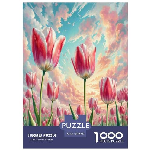 Tulpen Puzzle 1000-teilige Schwer Puzzle Spielzeug Lernspiel Impossible Herausforderungsspielzeug Für Erwachsene Und Kinder in Bewährter 70x50cm/1000pcs Tulpen Puzzle 1000-teilige Schwer Puzzle Spielzeug Lernspiel Impossible Herausforderungsspielzeug Für Erwachsene Und Kinder in Bewährter 70x50cm/1000pcs von XFKLYNVCJ