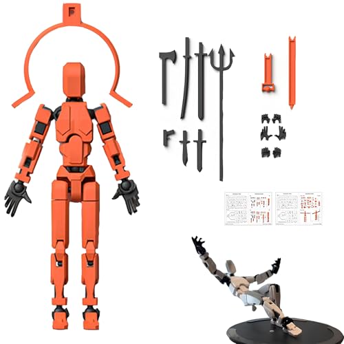 Action Figure Set, Magnetic Robot, 3D Printed Multi-Jointed Movable, Action Figure Dummy, for Collectors Desktop Decorations von XFMTzan