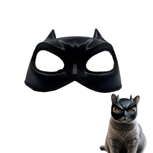 XFSRG Batman Maske Für Katzen Cosplay Katzenmaske Halloween Kostüm Katzen Perfekt Für Fotoshootings Und Kostümpartys XFSRG Batman Maske Für Katzen Cosplay Katzenmaske Halloween Kostüm Katzen Perfekt Für Fotoshootings Und Kostümpartys von XFSRG