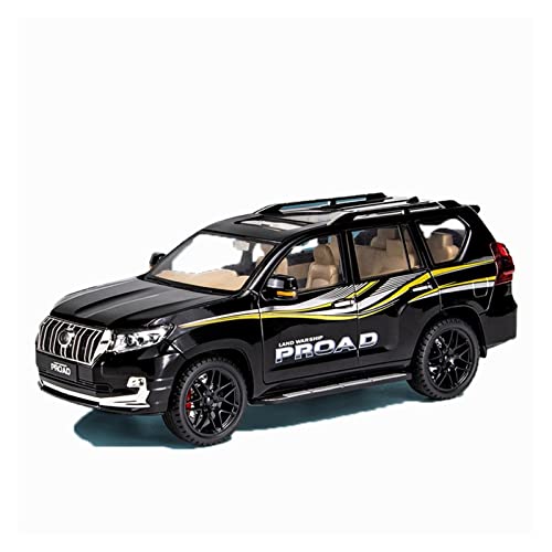 XGFFBAGB 1/18 Für Prado Sport SUV Auto Legierung Druckguss Spielzeug Fahrzeug Modell Pull Back Sound Licht Spielzeug(No Box) von XGFFBAGB