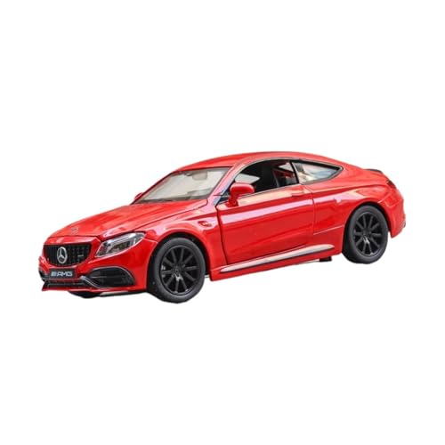 XGFFBAGB 1/32 Für C63S Coupe Legierung Auto Modell Gießt Druck Fahrzeuge Spielzeug Metall Modell Auto Modelle Sammlung Spielzeug(Rosso,No Box) von XGFFBAGB