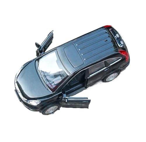 XGFFBAGB 1/32 Für CRV SUV Legierung Auto Modell Diecast Metall Spielzeug Auto Modell Sound Und Licht Sammlung Spielzeug Geschenk(Black,with Box) von XGFFBAGB