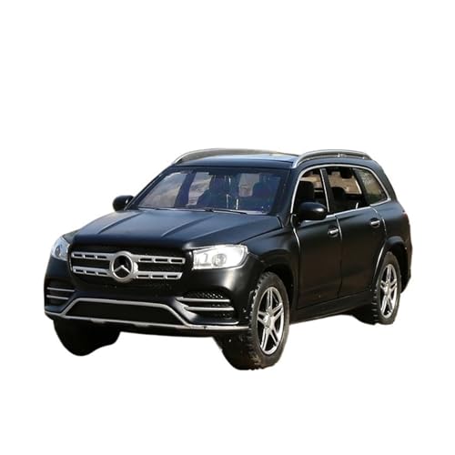 XGFFBAGB 1/32 Für GLS GLS580 SUV Legierung Auto Modell Druckguss Metall Spielzeug Fahrzeuge Auto Modell Sound Und Licht Sammlung Geschenke(Black,No Box) von XGFFBAGB