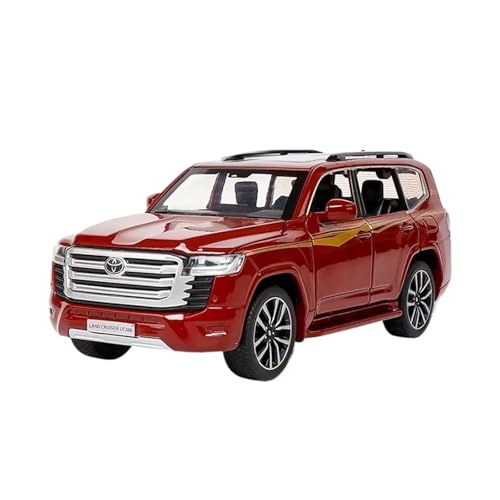 XGFFBAGB 1/32 Für LC300 Legierung Auto Modell SUV Diecast Metall Sound Licht Sammlung Geschenke Spielzeug(Rosso,No Box) von XGFFBAGB