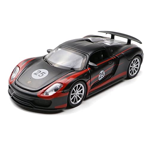 XGFFBAGB 1/32 Für Martini Racing Auto Modell Legierung Druckguss Spielzeug Fahrzeuge Mit Zurückziehen Kinder Sammlung Geschenk(Black,No Box) von XGFFBAGB