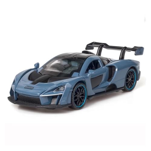 XGFFBAGB 1/32 Für Senna Legierung Autos Modelle Druckguss Metall Spielzeug Fahrzeuge Modell Sound Und Licht Sammlung Geschenke(Blu,No Box) von XGFFBAGB