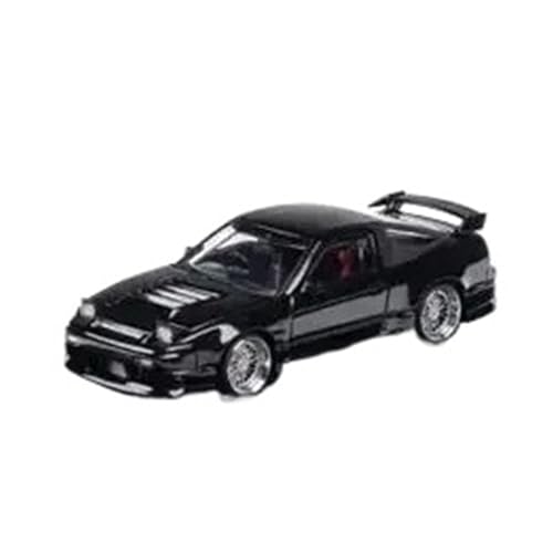 XGFFBAGB 1/64 Für 180SX TPYE X Metallic Schwarz Diecast Modell Auto(with Box) von XGFFBAGB