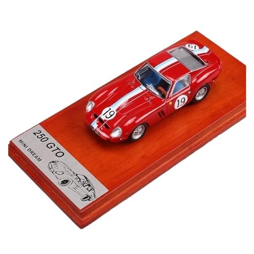 XGFFBAGB 1/64 Für 250GTO-Legierungsmodellauto(Rosso,No Box) von XGFFBAGB