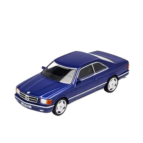 XGFFBAGB 1/64 Für 500SEC Legierung Spielzeug Motor Fahrzeug Diecast Metall Modell Geschenk Spielzeug(Blue B,No Box) von XGFFBAGB