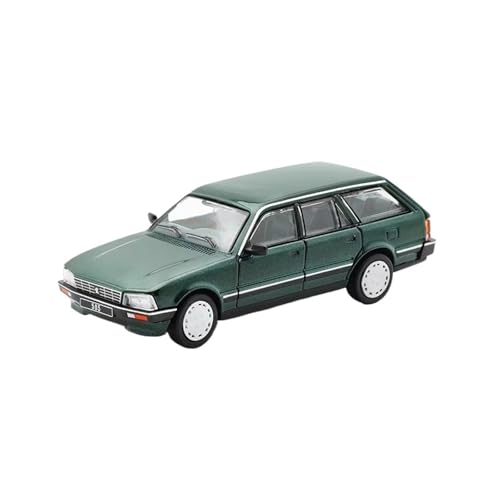 XGFFBAGB 1/64 Für 505SW Modell Auto Vintage Fahrzeug Wagon Diecast Auto Sammlung Spielzeug Station Fahrzeug Geschenk(Green,with Box) von XGFFBAGB